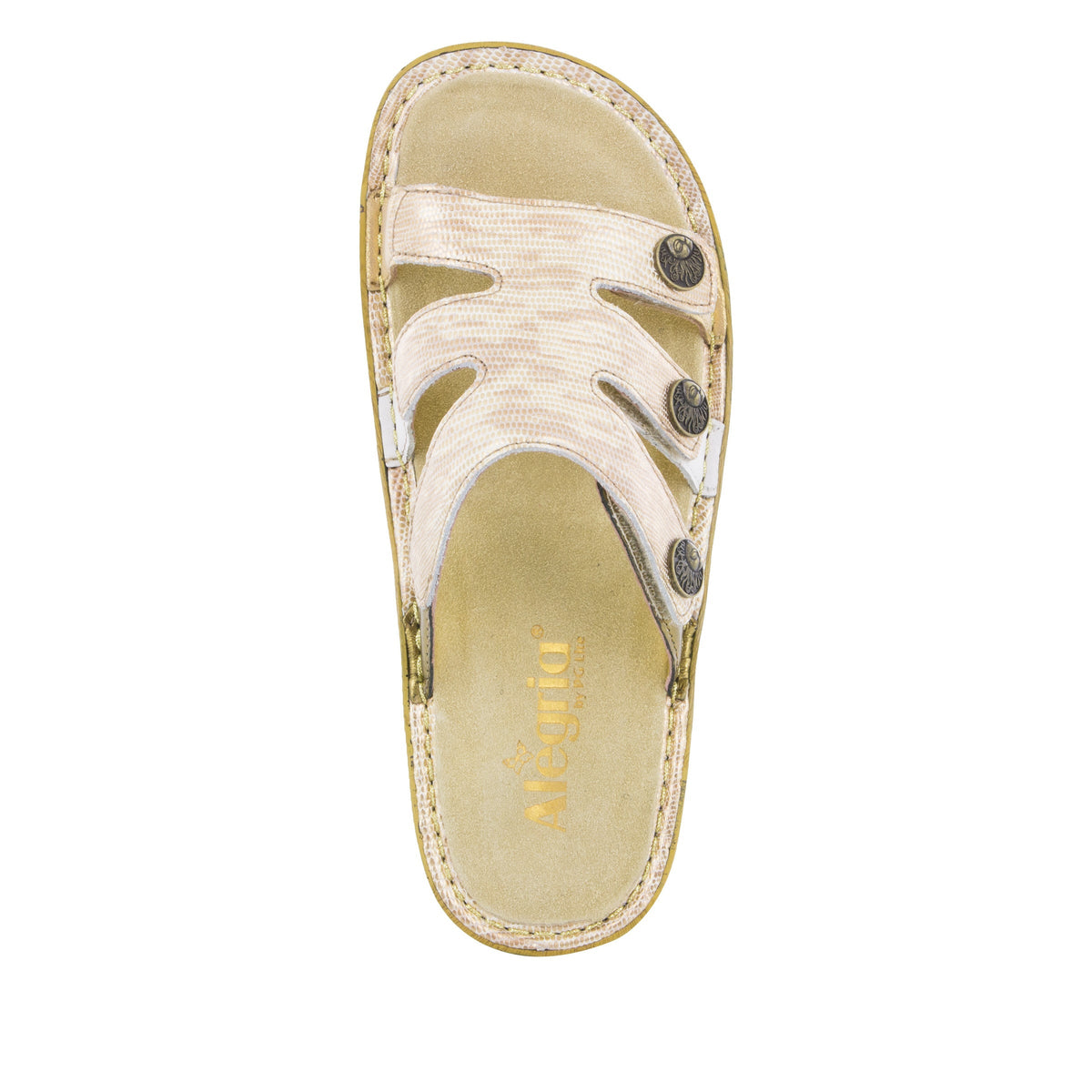 Alegria Venice Gold Your Own Way Sandal