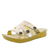 gold your own way sandal