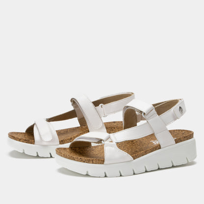 white sandal,36