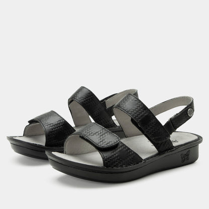basketry black sandal,36
