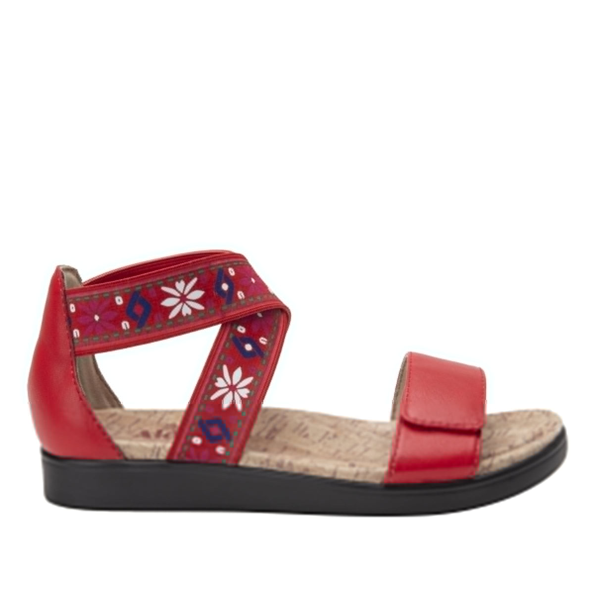 Alegria Lucia Red Comfort Sandal