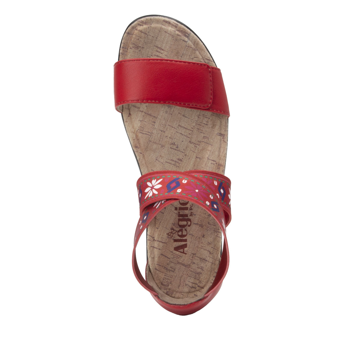 Alegria Lucia Red Comfort Sandal