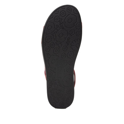 Alegria Lucia Red Comfort Sandal