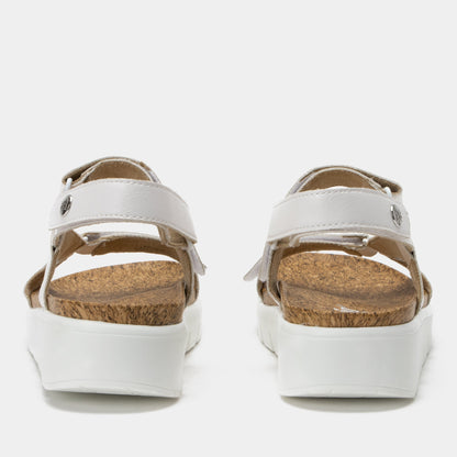 Alegria Henna White Sandal