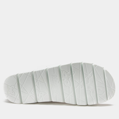 Alegria Henna White Sandal