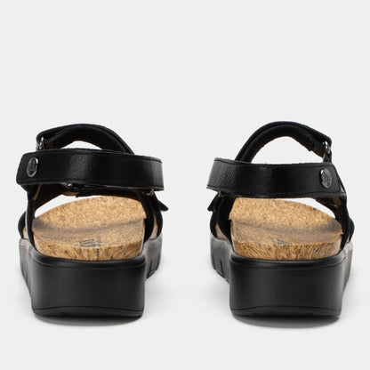 Alegria Henna Black Sandal