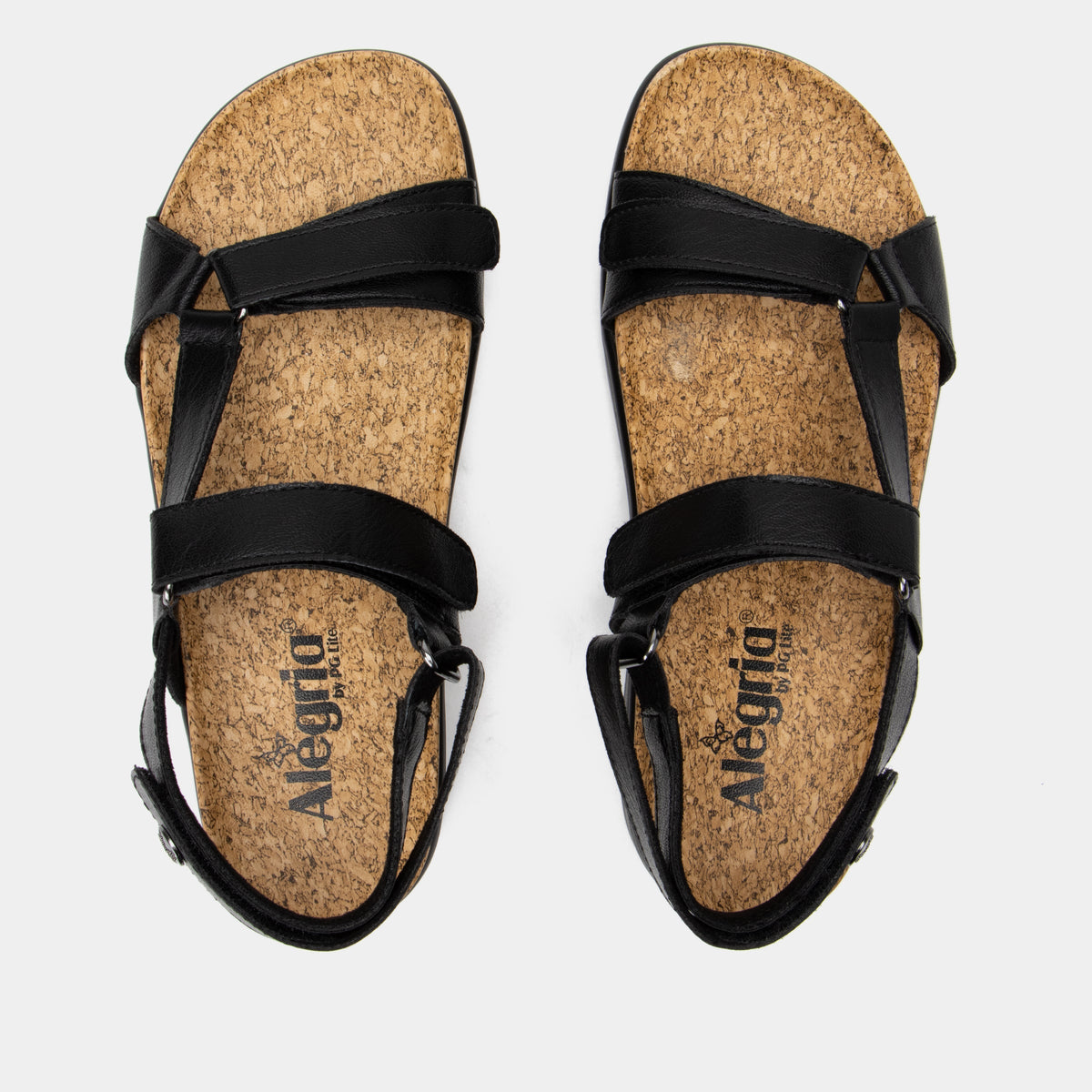 Alegria Henna Black Sandal