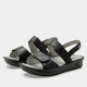 basketry black sandal