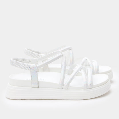 Alegria Audie Phosphorescence White Sandal