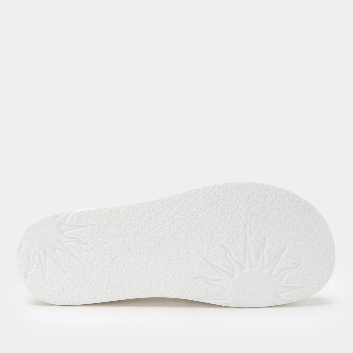 Alegria Audie Phosphorescence White Sandal