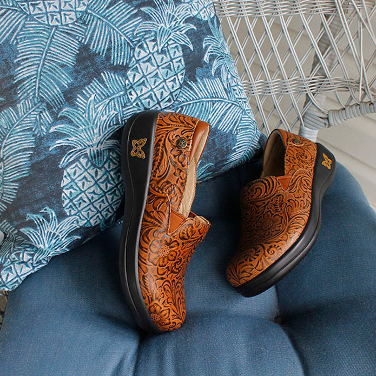 Alegria Keli Embossible Tawny Professional shoe