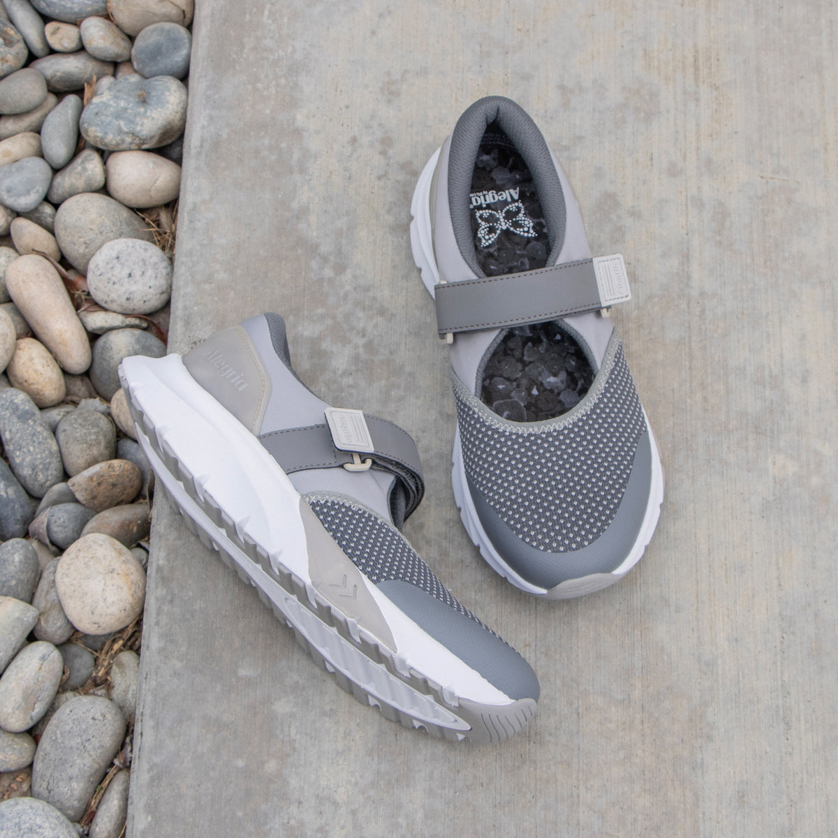 Alegria Atlis Grey Shoe