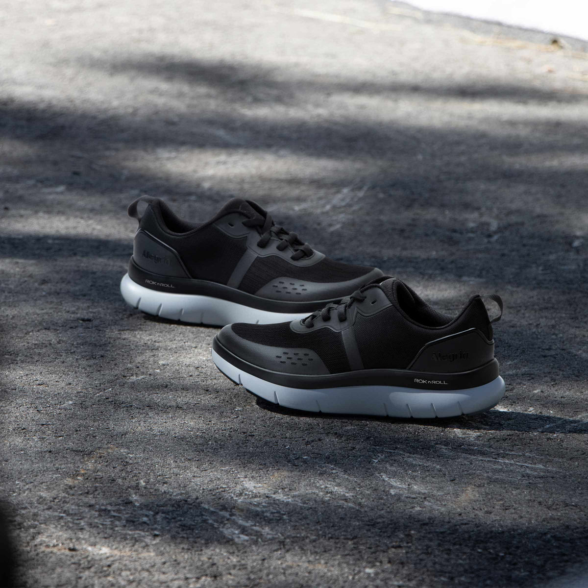 Alegria Eclips Black Mesh Shoe