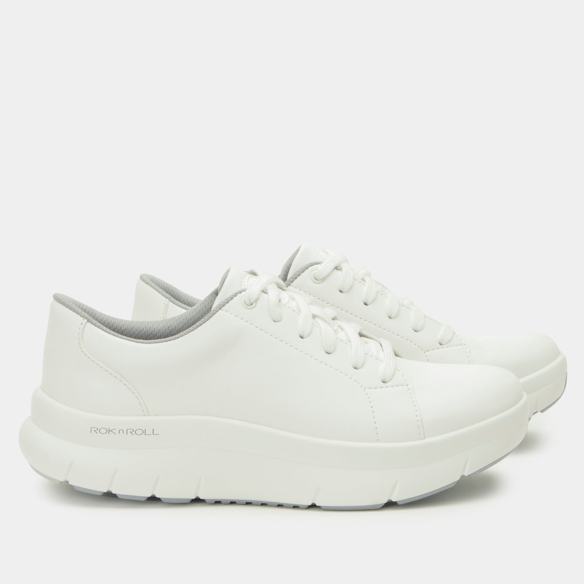 Alegria Flote White Shoe