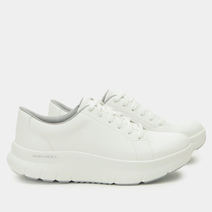 Alegria Flote White Shoe