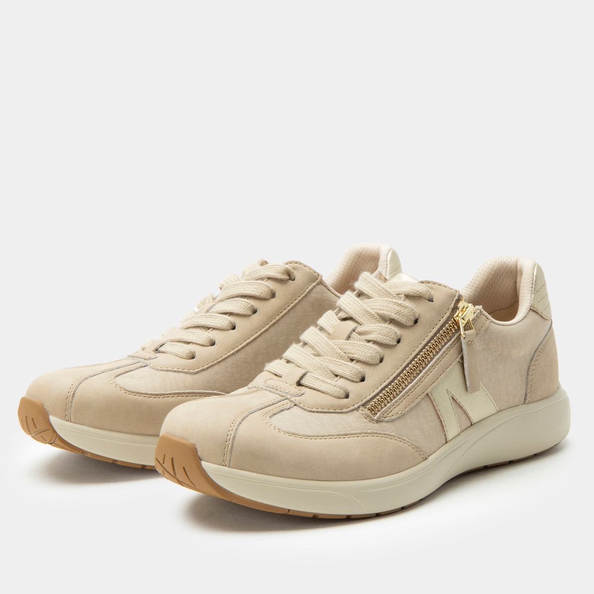 Alegria Eazeer Beige Shoe