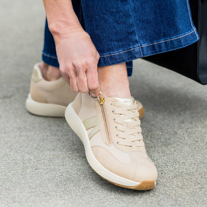 Alegria Eazeer Beige Shoe