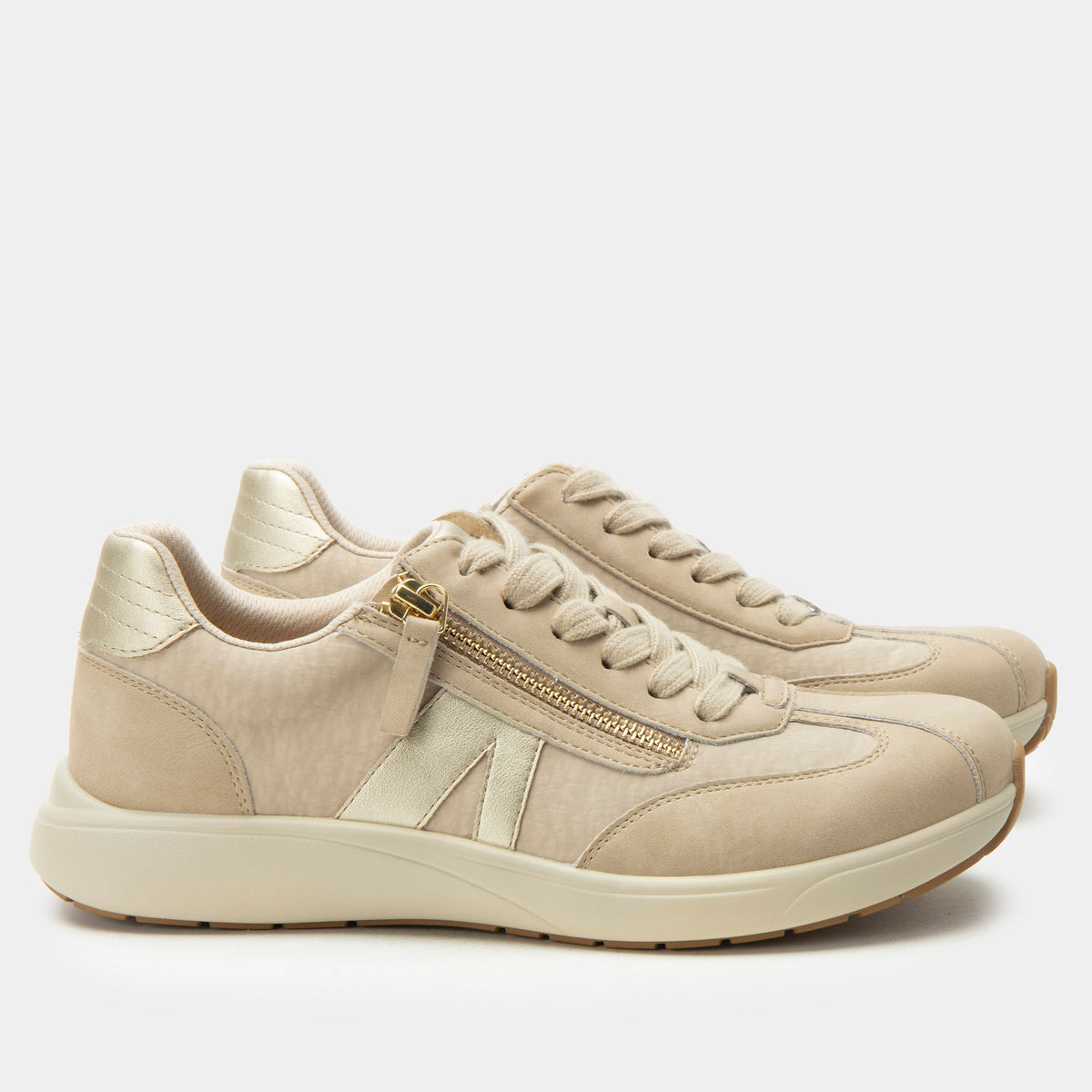 Alegria Eazeer Beige Shoe