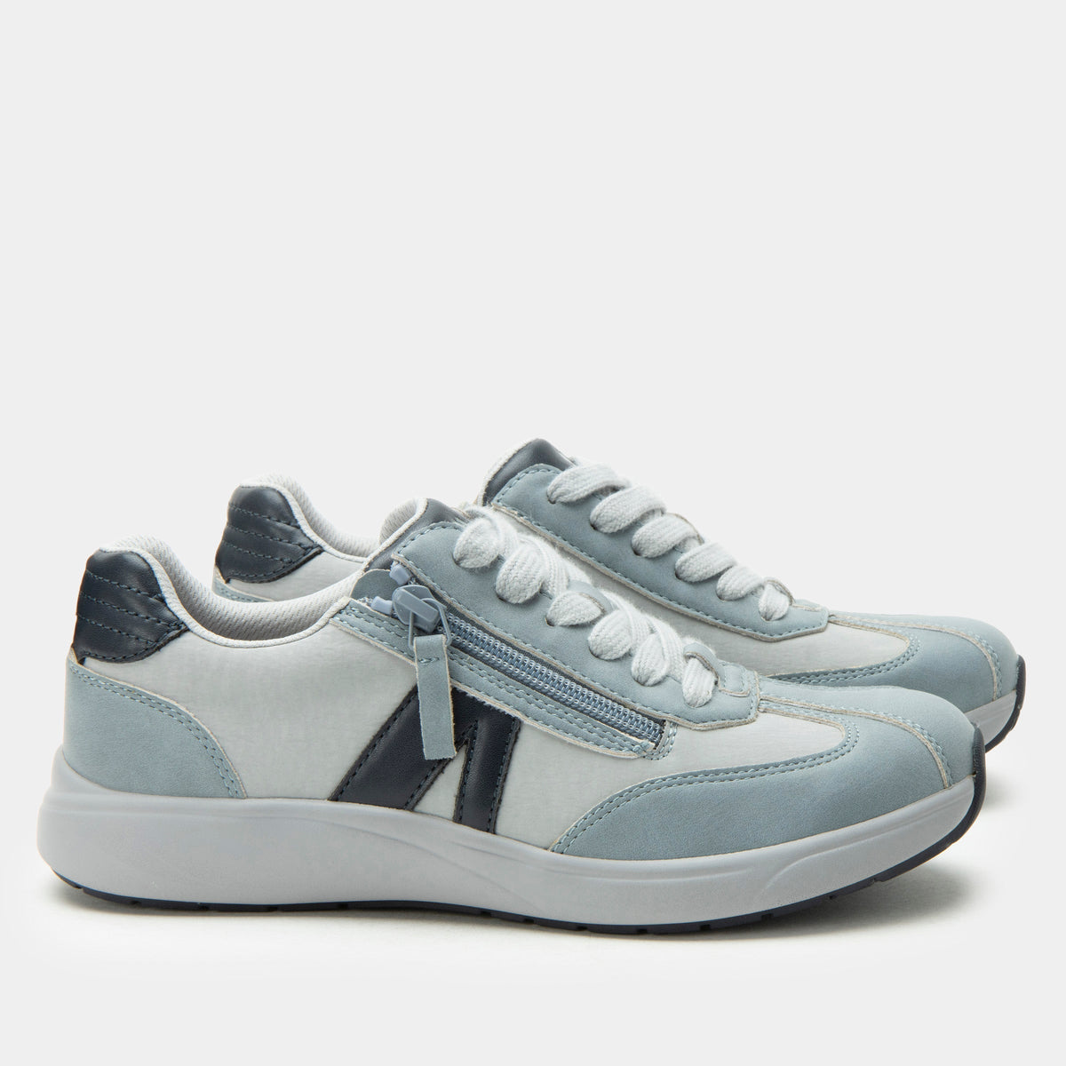 Alegria Eazeer Retro Blue Shoe