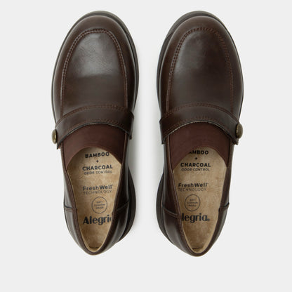 Alegria Janna Dark Chocolate Shoe