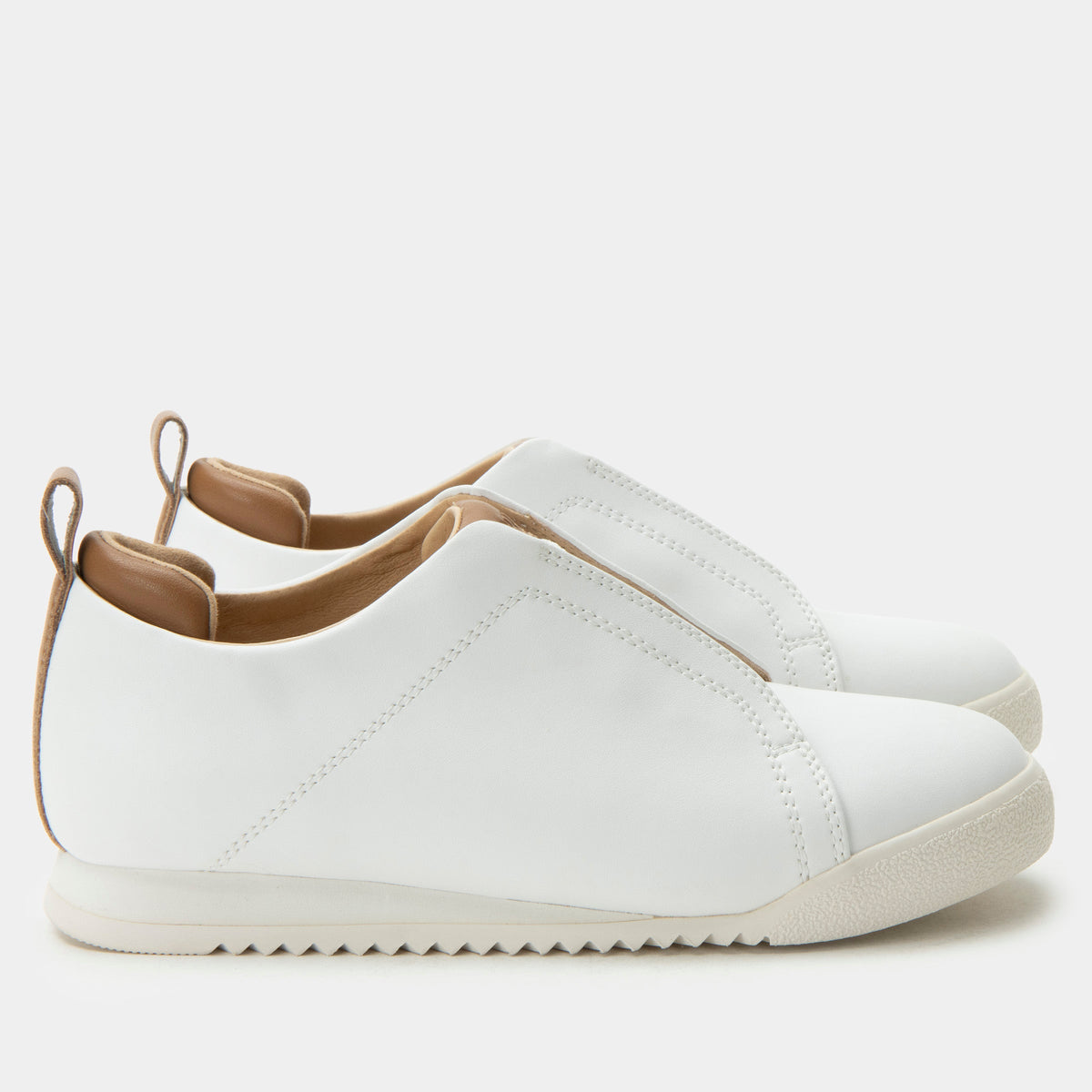 Alegria Reah White Shoe