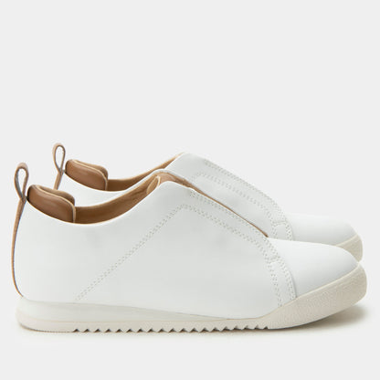 Alegria Reah White Shoe