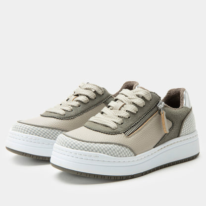 Alegria Averie Houndstooth Grey Shoe