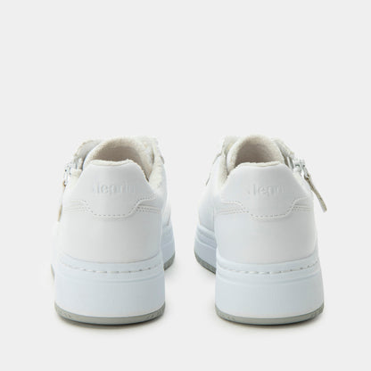 Alegria Averie Retro White Shoe