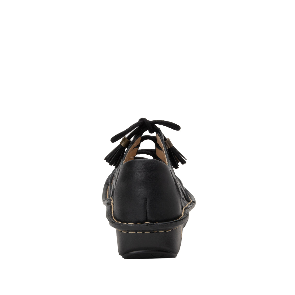 Alegria Valerie Black Burnish Sandal