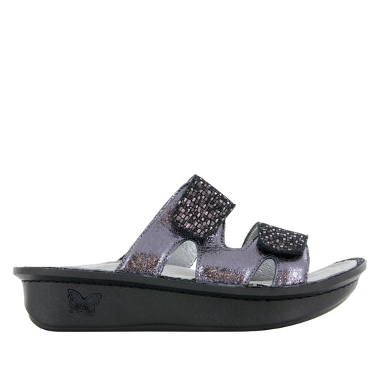 Alegria Camille Tile Me More Pewter Sandal