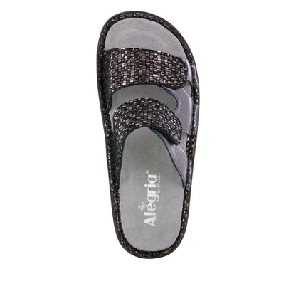 Alegria Camille Tile Me More Pewter Sandal