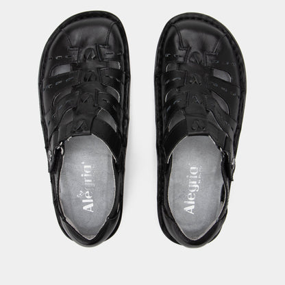 Alegria Pesca Black Butter Sandal