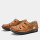 cognac sandal