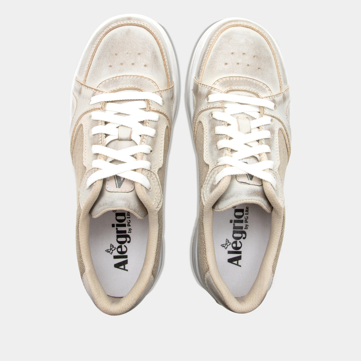Alegria Alyster Cream Shoe