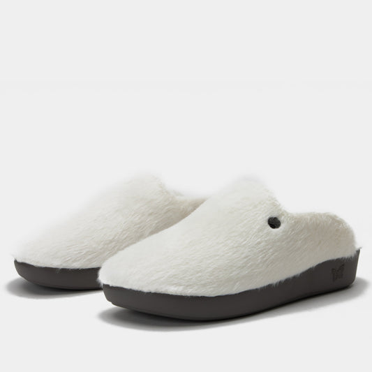 Alegria Leisurelee 2 White Slipper