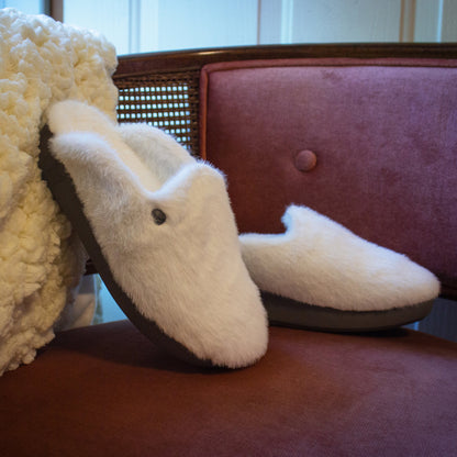 Alegria Leisurelee 2 White Slipper